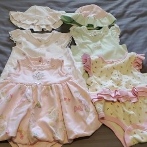 Pretty prints with ruffles lot